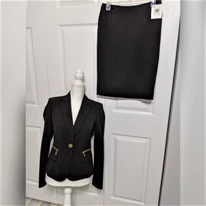 Calvin Klein 2 Piece Skirt Suit